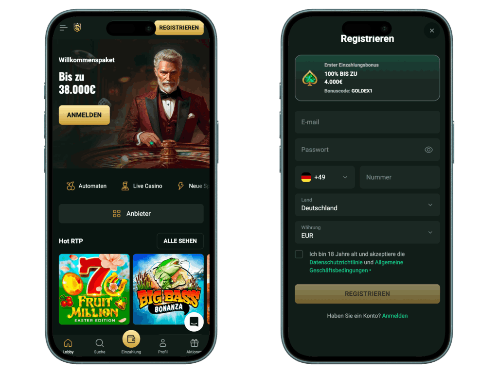 Goldex Casino App